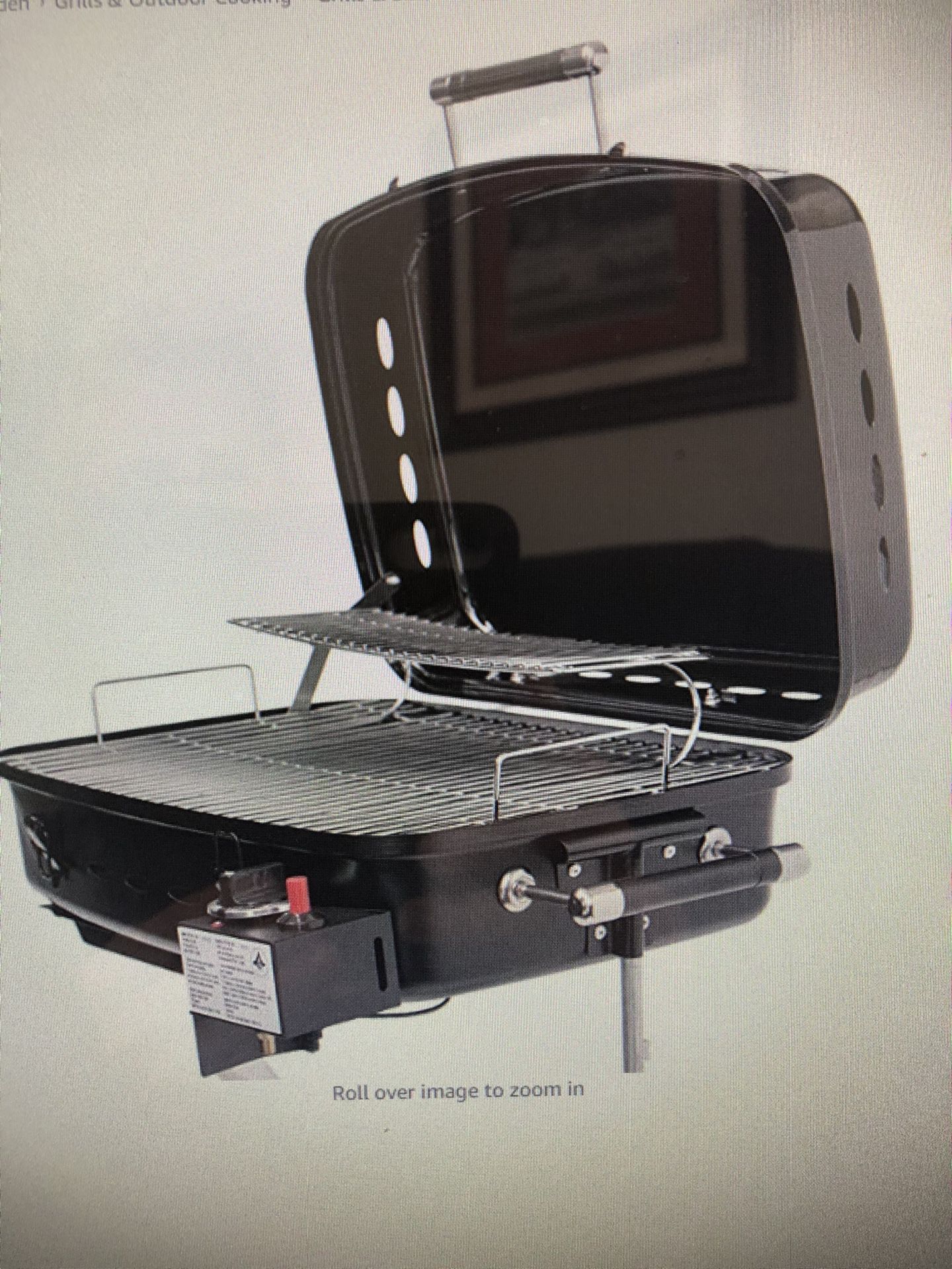 Flame King RV or Travel Trailer Mounted BBQ
