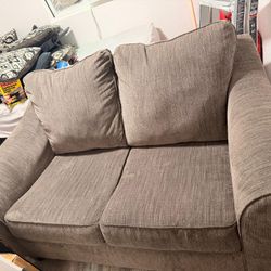 2 Piece  Grey/brownish Couch  