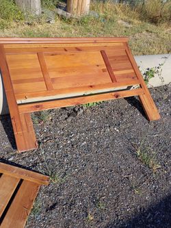 Wood headboards
