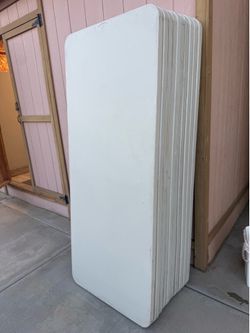 6 foot Comseat tables for sale used
