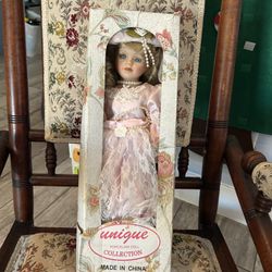 Vintage Porcelain Doll