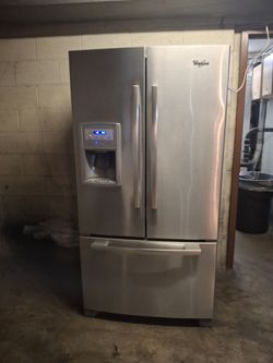Whirlpool Stainless Steel French Door Refrigerador