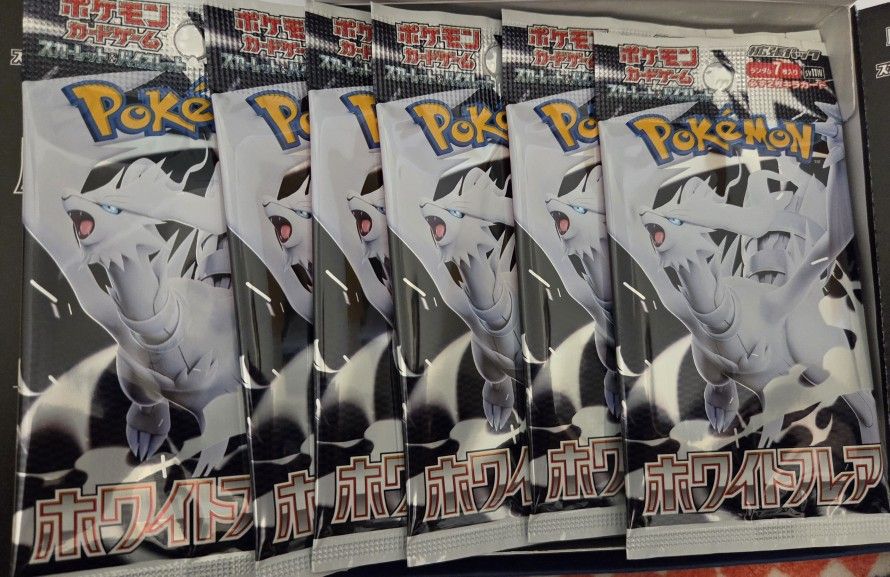 6 Pokémon Japanese Packs