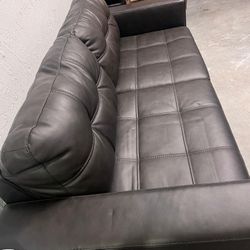 leather sofa