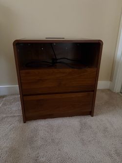 Wooden Nightstand