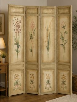 Like NEW Vintage FLORAL Room Divider *MAKEanOFFER*