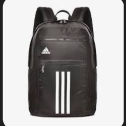 Adidas Black unisex large Backpack