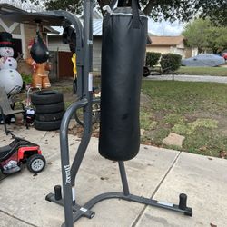 Well heavy Weight Bag & Work Out Bench