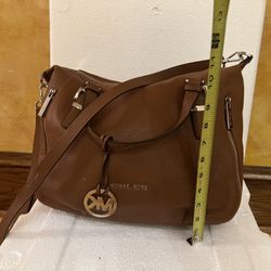 Michael Kors Tan Slouch Satchel HandBag