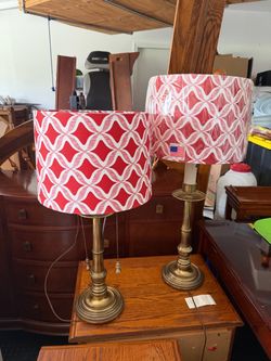 Antique pattern lamps