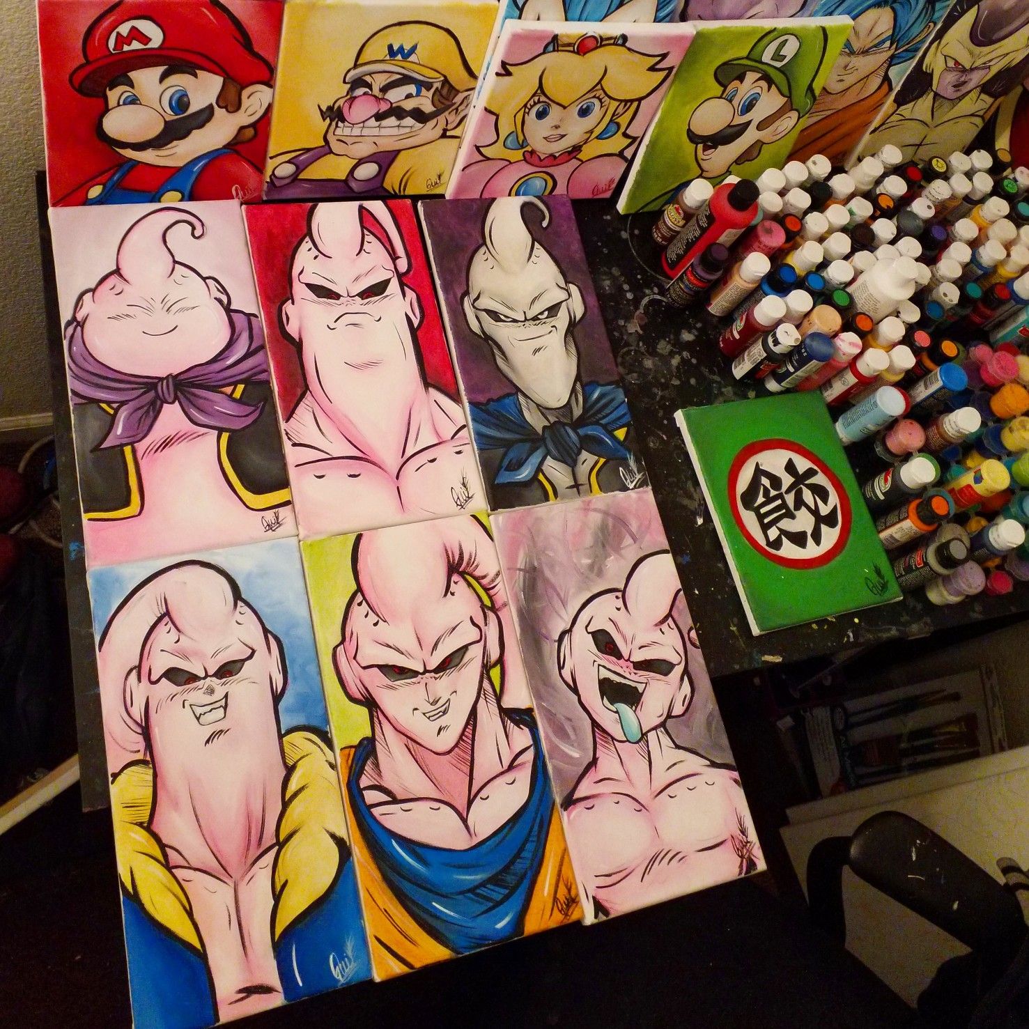 Forms Of Majin Buu Set! By Quil - Dragonball Z
