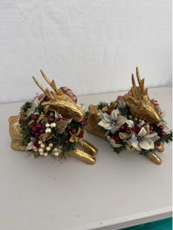 Papier-Mâché Handmade Reindeer