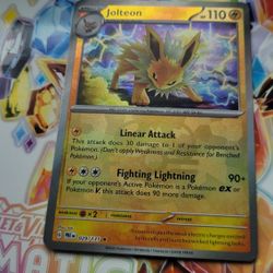 Prismatic Evolution Jolteon (Master Ball Pattern)