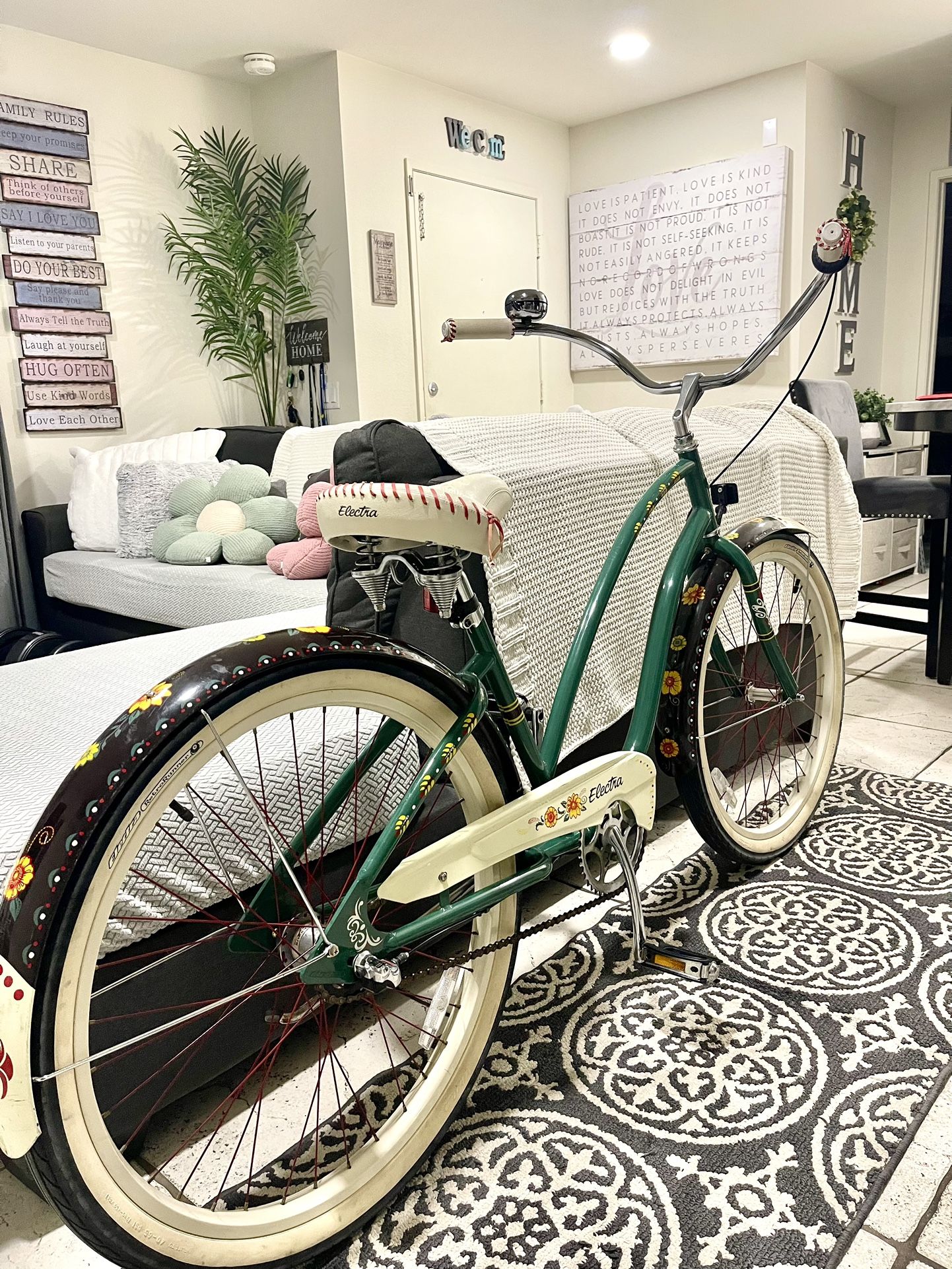 Electra Gypsy/ Forest Green 26” Cruiser 3 Speeds