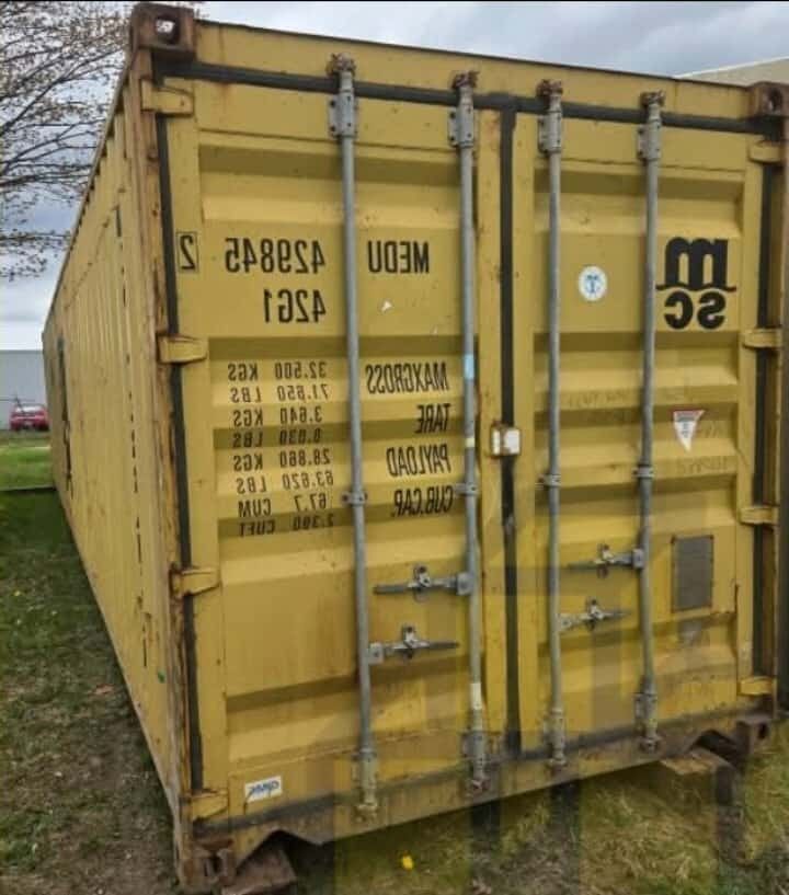 Set Up Camp In Modified Conex