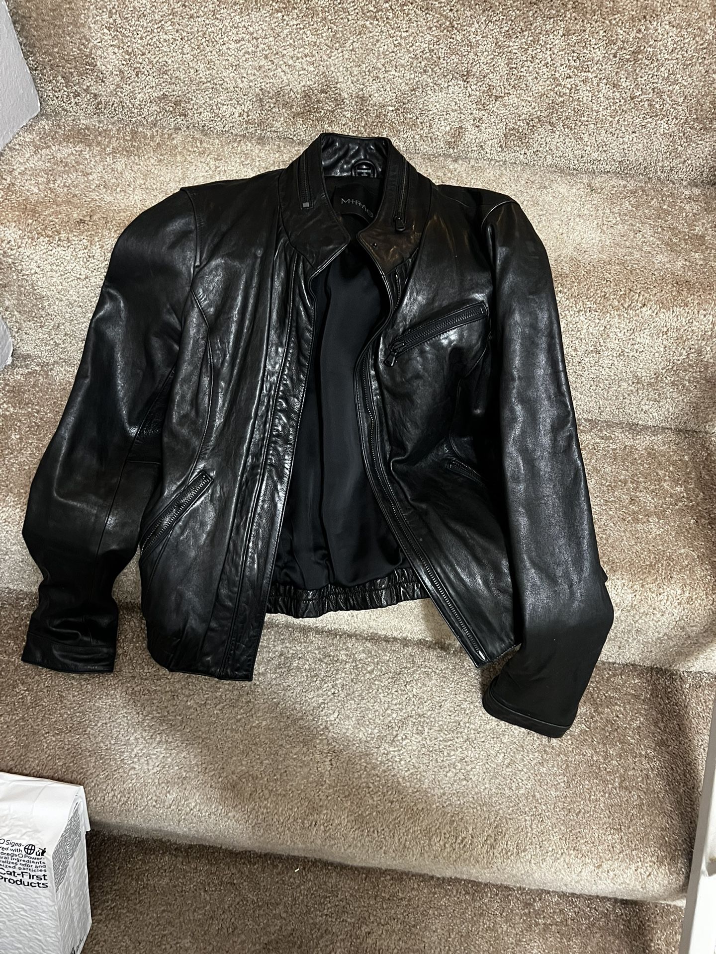 Genuine Leather Jacket Size Small 