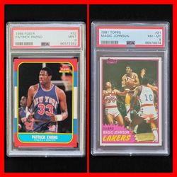 Superstars Basketball Cards PSA Graded