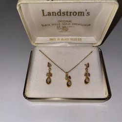 Vintage Necklace & Earrings Set 