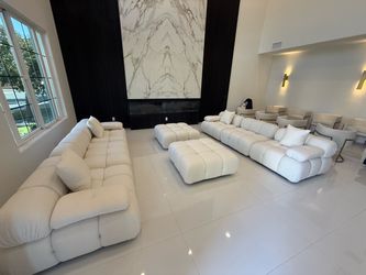 Cream Modular Living Room Sofa Set $50 Down With no Credit Needed Financing