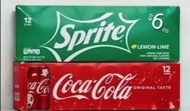 12pk Coke + Sprite