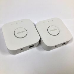 PACK OF 2 Philips Hue Bridge 2nd Gen 3241312018A W/ PROBLEMS