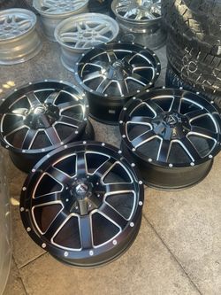 20” FUEL WHEELS F150 Expedition NISSAN FRONTIER PATHFINDER