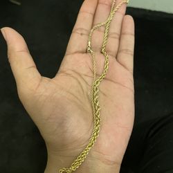 Gold Rope Chain 