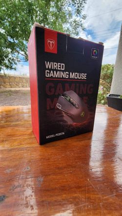 WIRED RGBIC GAMING MOUSE!