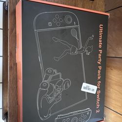 Nintendo Switch Accessories Bundle – Tennis, Racing, Party Pack