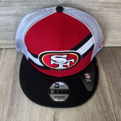 49ers New Era Snapback Hat$35