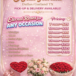 Eternal Roses- Dallas/Garland 💐💌🩷