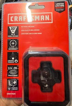 CRAFTMAN- RED CROSS LINE LASER