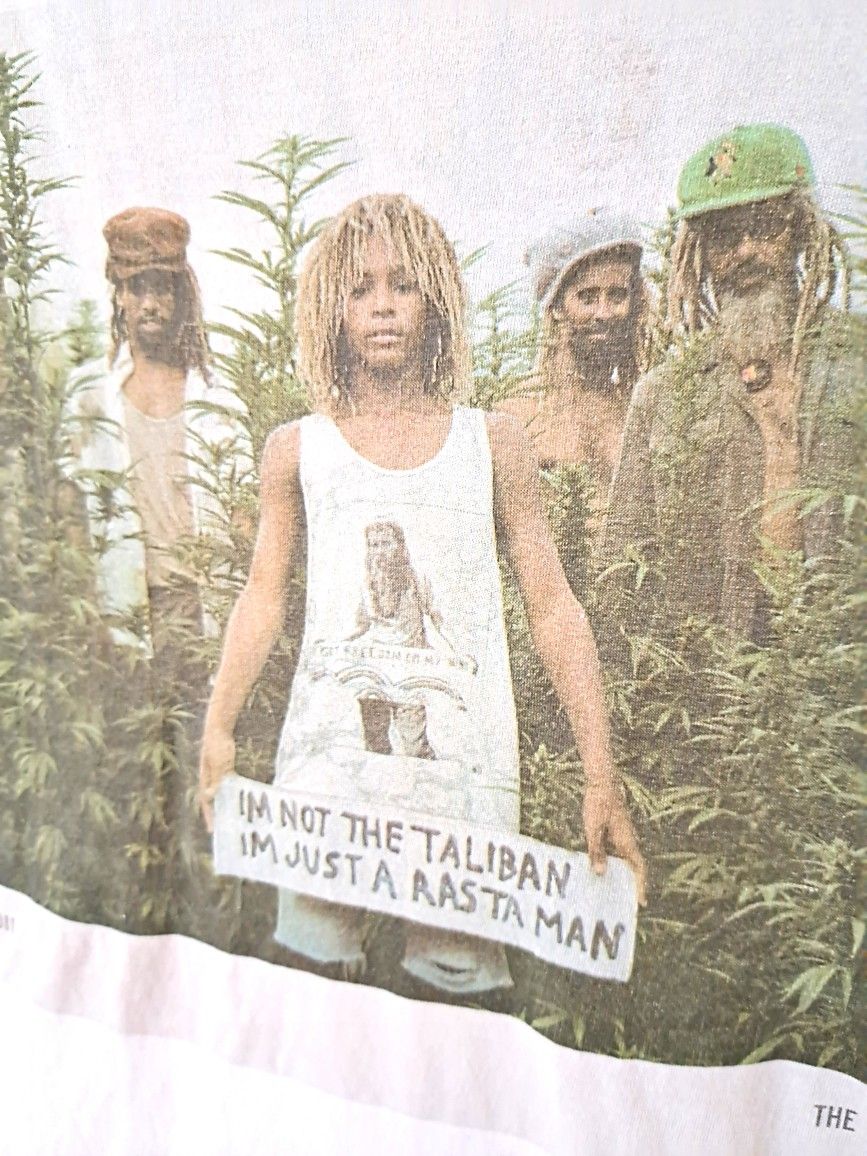 (4 photos) I'm Not The Taliban, I'm Just A Rasta Man INSIGHT 2011 The Untitled Series T-SHIRT