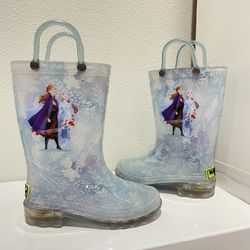 Frozen Disney Western Chief Rain Boots - Size: US 8