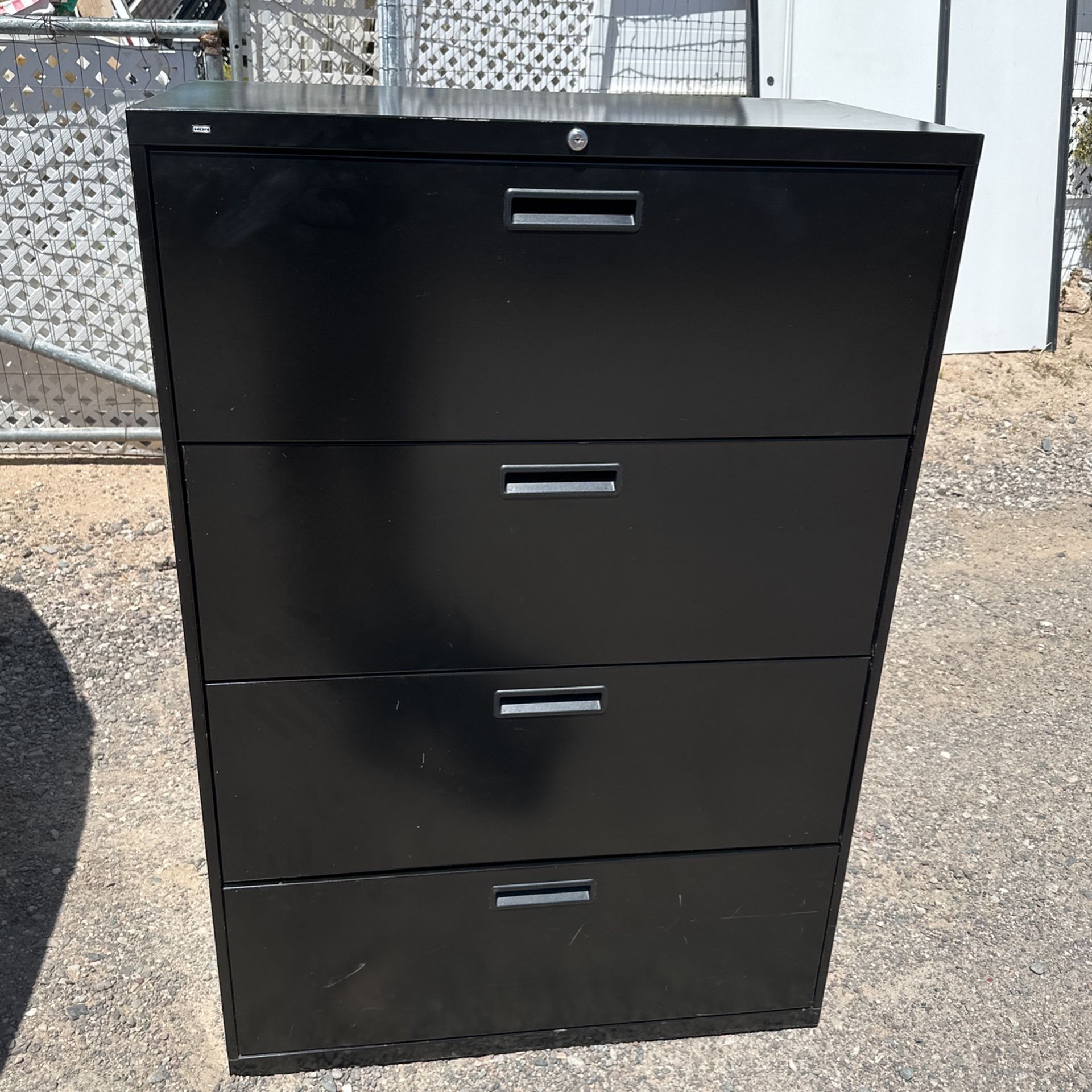 Large Metal Lateral Filing Cabinet 