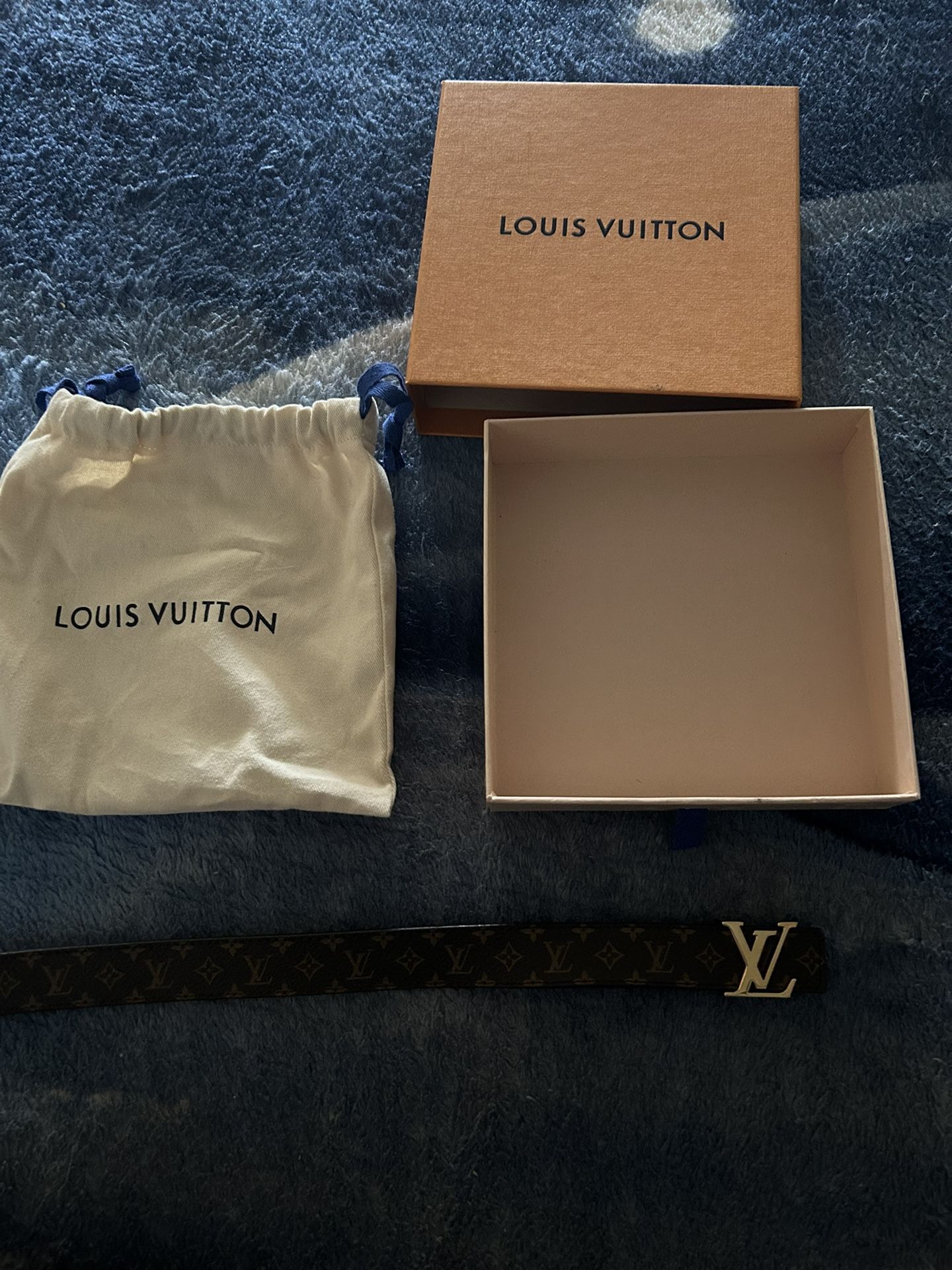 LOUIS VUITTON Calfskin Monogram 25mm Lock Me Belt Black 277456