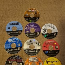 Gamecube disk lot 