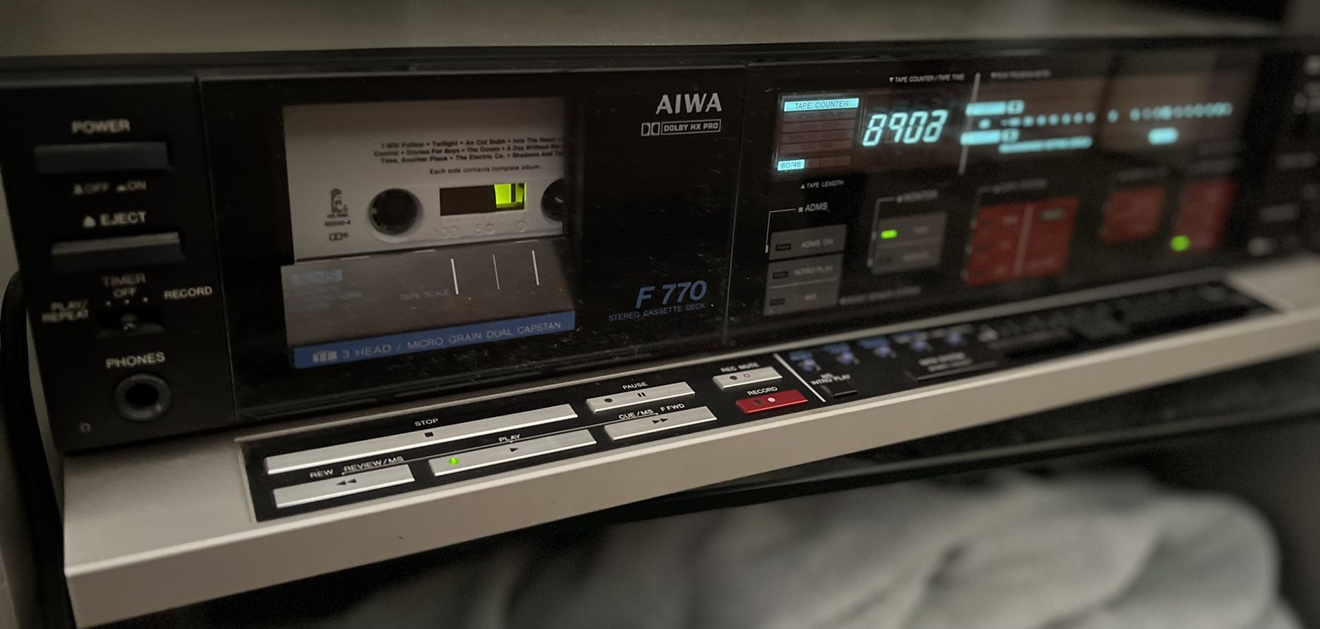Aiwa F770 Tape Deck