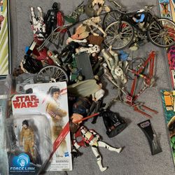 Star Wars Marvel Archie Action Figures & Comic Books Mixed Lot