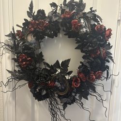 Halloween Wreath (handmade)