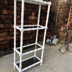 Shelf unit post modern