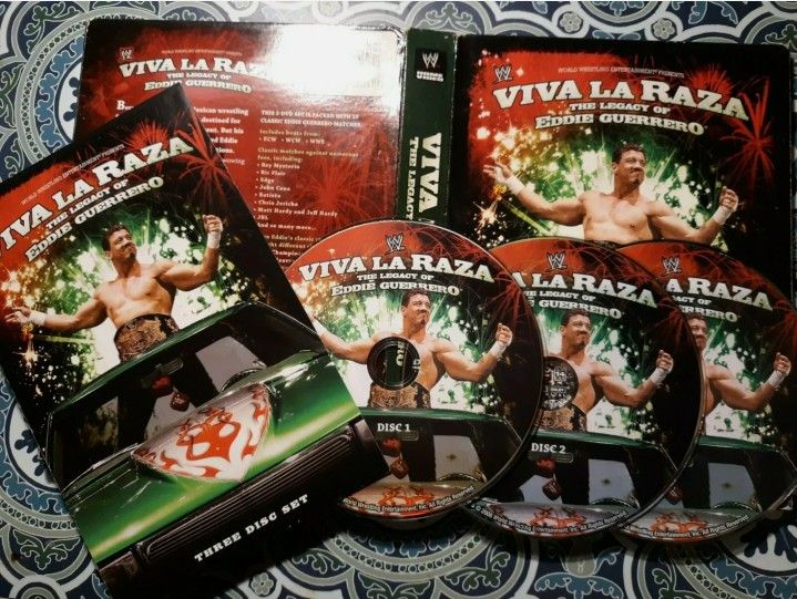 WWE - Viva La Raza: The Legacy Of Eddie Guerrero (DVD, 2008, 3-Disc Set)