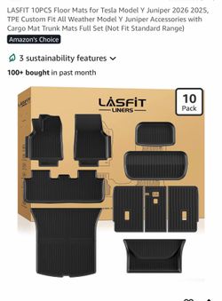 Floor mats Tesla model Y 2026