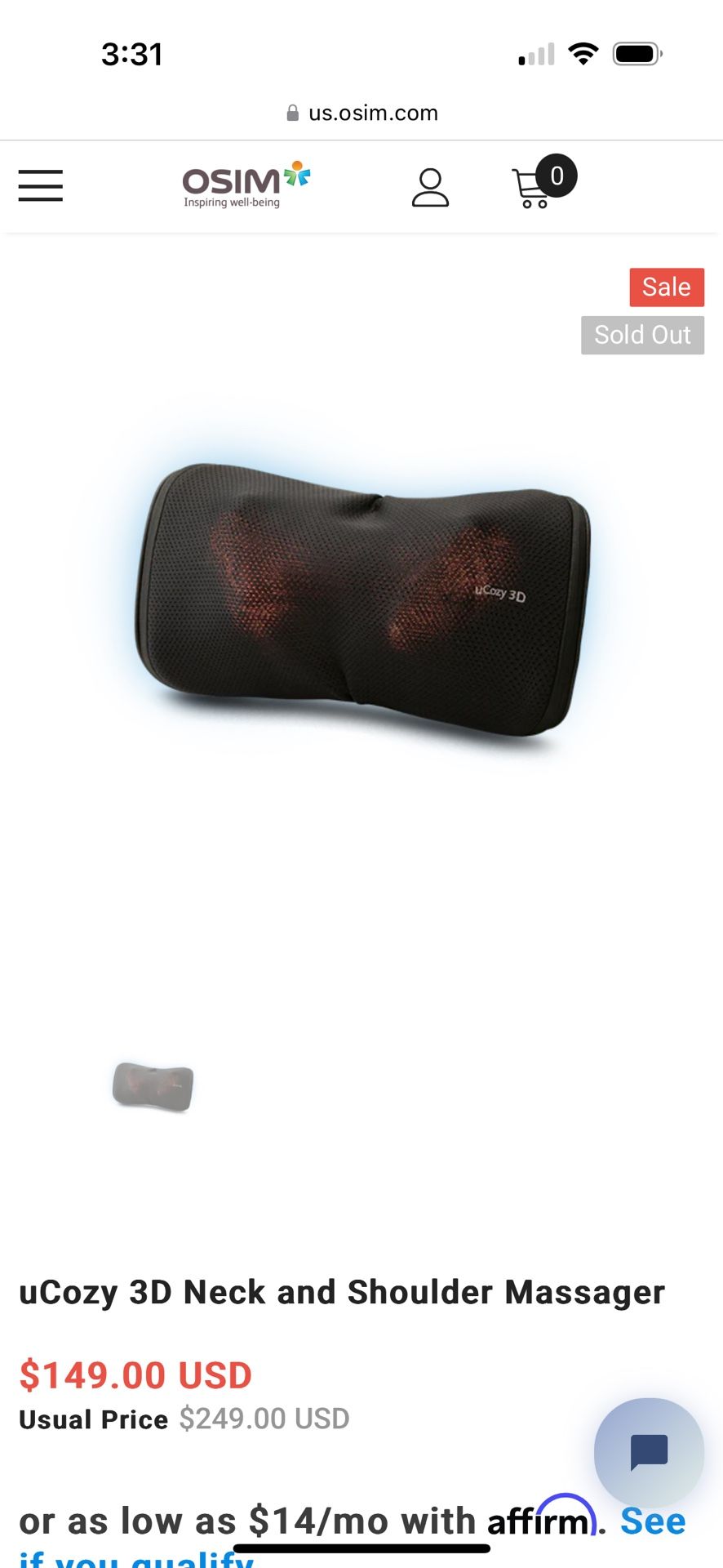 OSIM Neck And Shoulder Massager