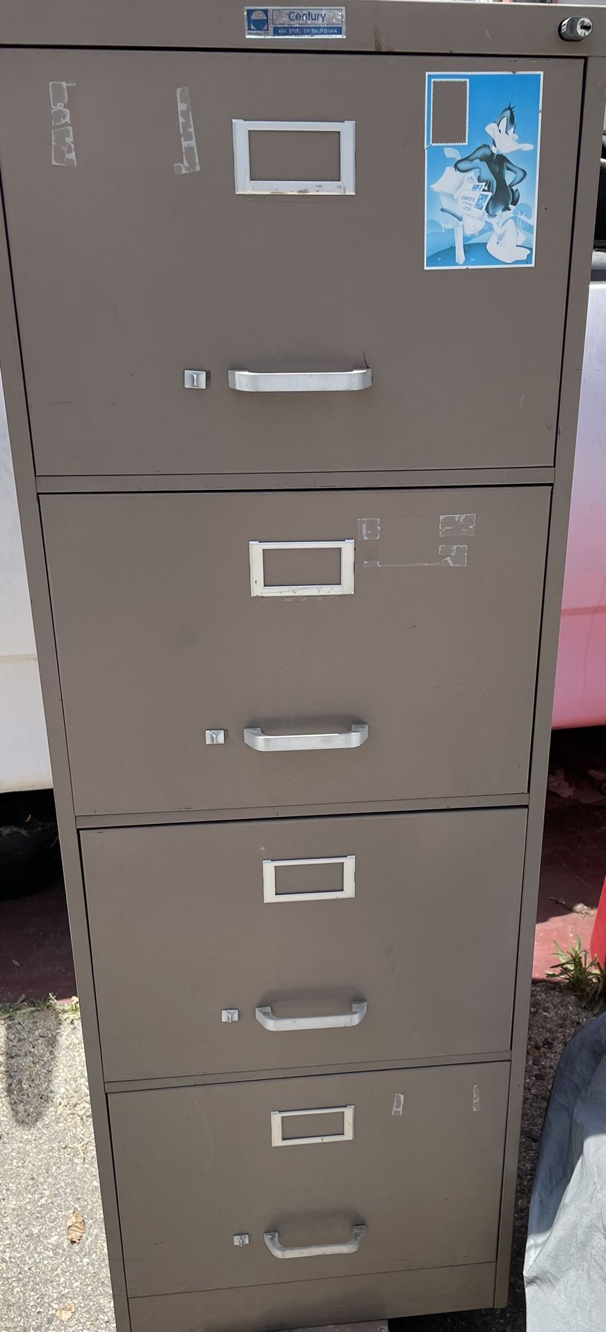 4 Door File Cabinet