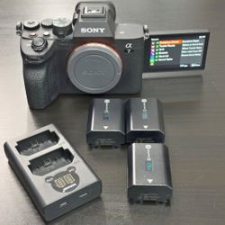 Sony A7iv Camera 