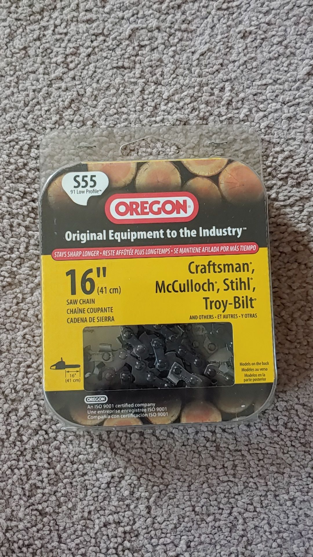 Oregon Saw Chain S55 16" Craftsman