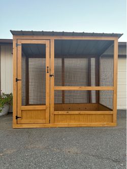 Small catio / aviary / pigeon loft / quail coop