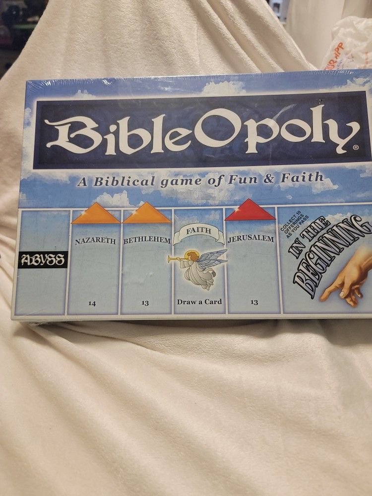 BRAND NEW BIBLEOPOLY GAME
