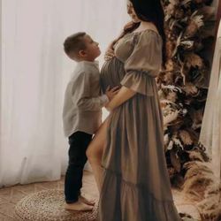 Maternity Photo Shoot Dress 